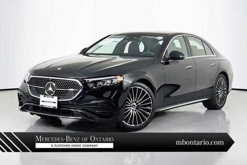 Black 2026 Mercedes-Benz E-Class E 350 RWD Sedan