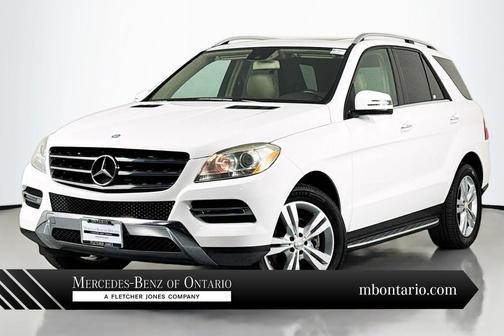 Polar White 2014 Mercedes-Benz M-Class ML 350
