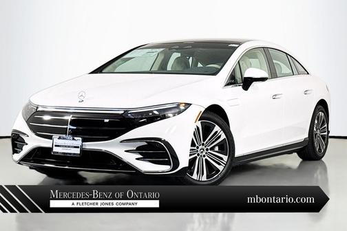 Polar White 2026 Mercedes-Benz EQS 450 4MATIC