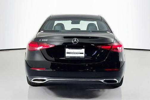 Black 2025 Mercedes-Benz C-Class C 300