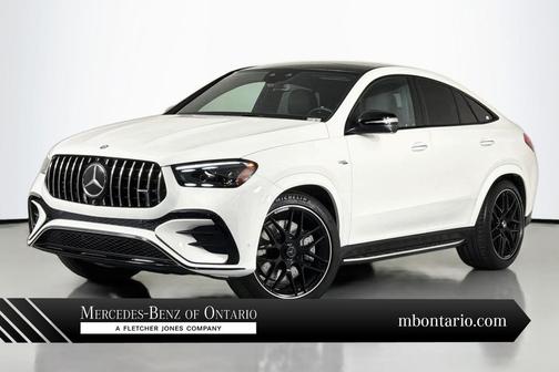 Polar White 2025 Mercedes-Benz AMG GLE 53 4MATIC+ Coupe