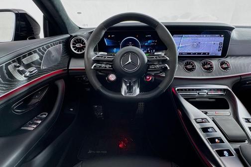 Obsidian Black Metallic 2023 Mercedes-Benz AMG GT 53 4-Door