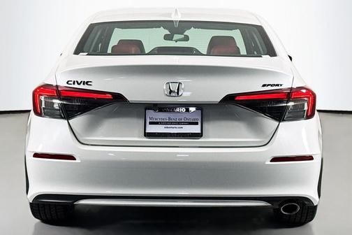 Platinum White Pearl 2026 Honda Civic Sport