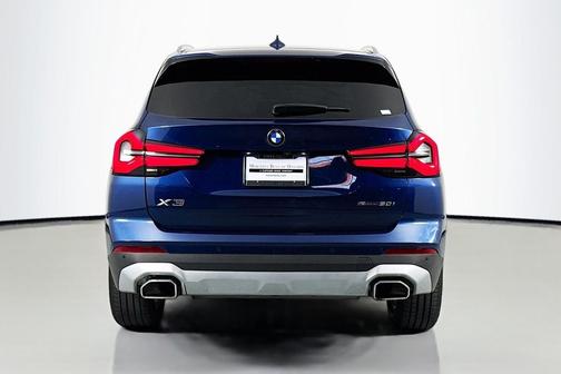 Phytonic Blue Metallic 2024 BMW X3 sDrive30i