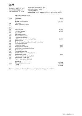 2023 Mercedes-Benz EQS 580 4MATIC