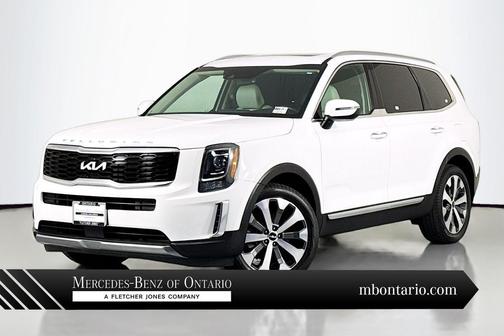 Glacial White Pearl 2022 Kia Telluride S