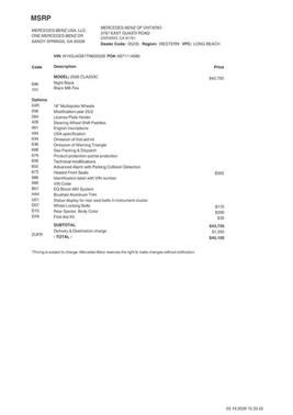 2026 Mercedes-Benz CLA 250 Base