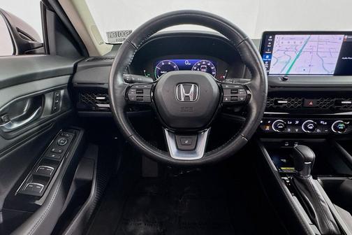 Crystal Black Pearl 2025 Honda Accord Hybrid Touring