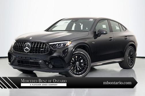Obsidian Black Metallic 2026 Mercedes-Benz AMG GLC 43 4MATIC Coupe