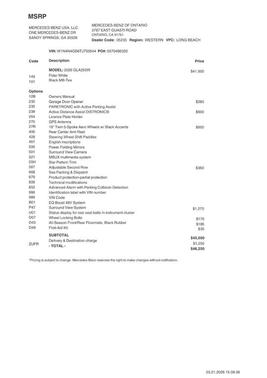 Polar White 2026 Mercedes-Benz GLA 250 4MATIC