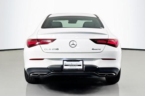 Polar White 2026 Mercedes-Benz CLA 250 4MATIC