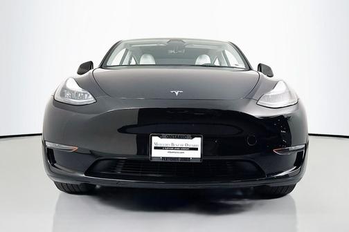 Solid Black 2024 Tesla Model Y Long Range Single Motor Rear-Wheel Drive