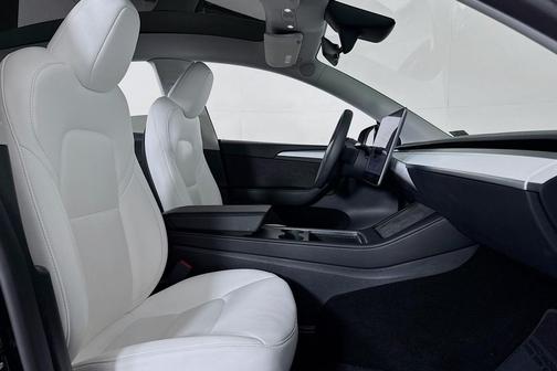 Solid Black 2024 Tesla Model Y Long Range Single Motor Rear-Wheel Drive