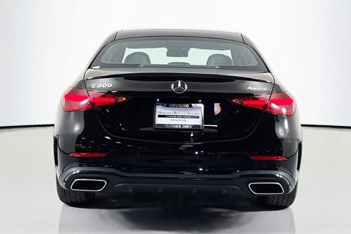 Black 2024 Mercedes-Benz C-Class C 300 4MATIC