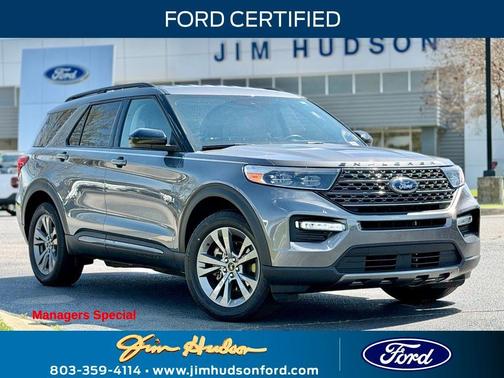 Carbonized Gray Metallic 2022 Ford Explorer XLT