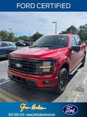 Red Metallic 2025 Ford F-150 XLT