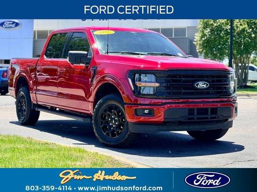 Red Metallic 2025 Ford F-150 XLT