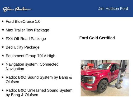 Rapid Red Metallic Tinted Clearcoat 2023 Ford F-150 Platinum