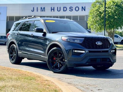 Blue Metallic 2022 Ford Explorer ST