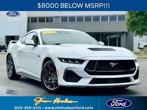 Oxford White 2024 Ford Mustang GT Premium