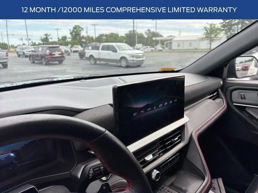 Black Metallic 2025 Ford Explorer ST