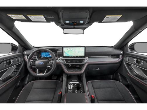 Black Metallic 2025 Ford Explorer ST