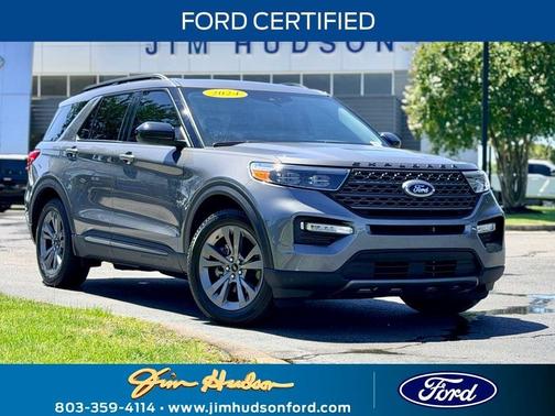 Gray Metallic 2024 Ford Explorer XLT