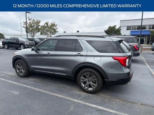 Gray Metallic 2024 Ford Explorer XLT