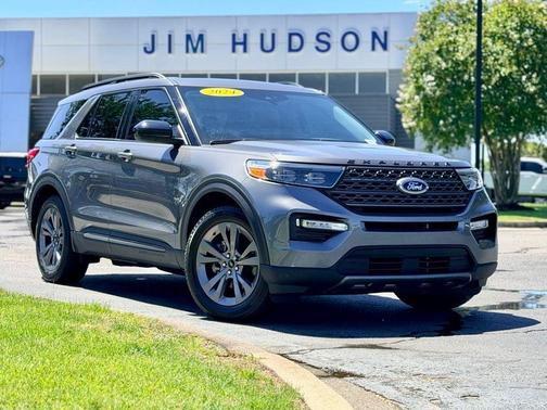 Gray Metallic 2024 Ford Explorer XLT