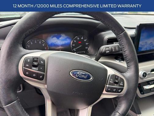 Agate Black Metallic 2023 Ford Explorer XLT