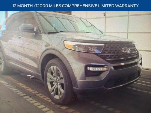 Gray Metallic 2023 Ford Explorer XLT