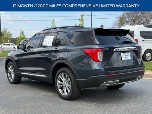 Stone Blue Metallic 2022 Ford Explorer XLT