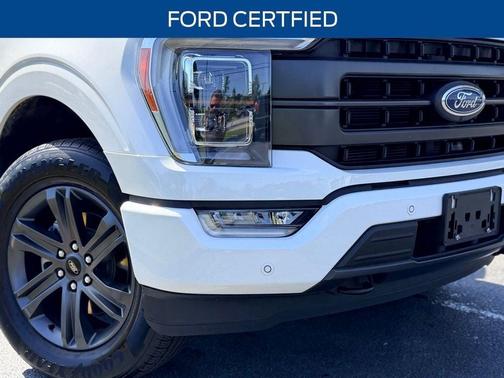 White Metallic 2023 Ford F-150 Lariat