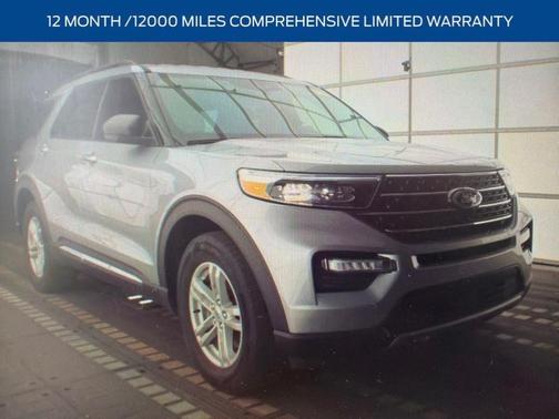 Silver Metallic 2023 Ford Explorer XLT
