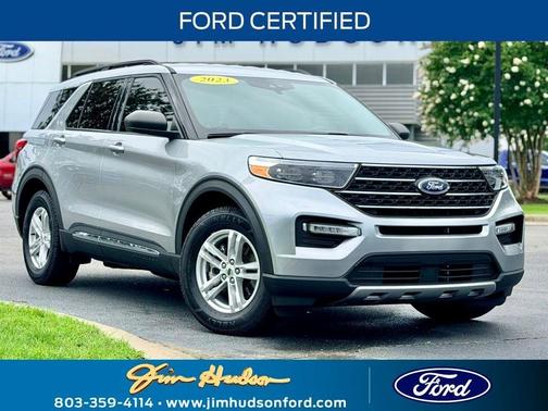 Silver Metallic 2023 Ford Explorer XLT