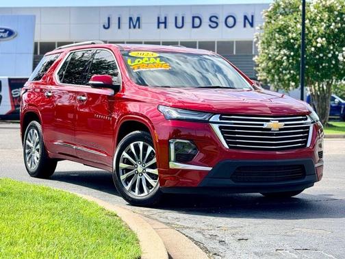 Radiant Red 2023 Chevrolet Traverse Premier