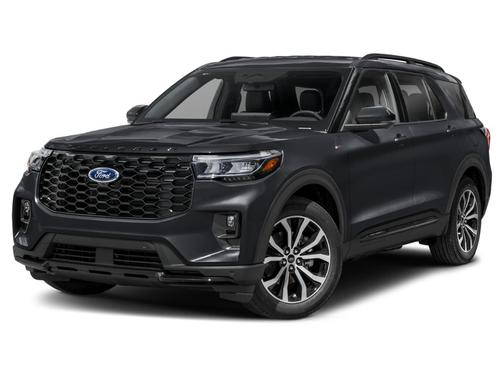 Red Metallic 2026 Ford Explorer ST-Line