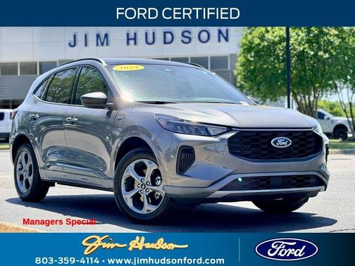Gray Metallic 2024 Ford Escape ST-Line