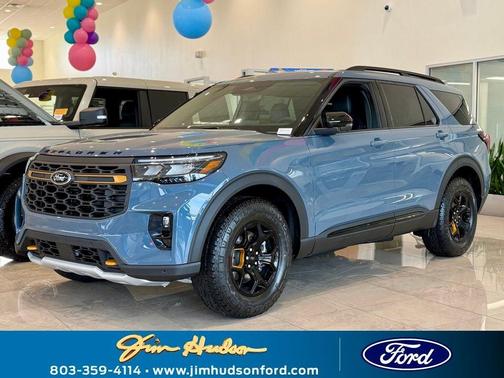 Vapor Blue 2026 Ford Explorer Tremor