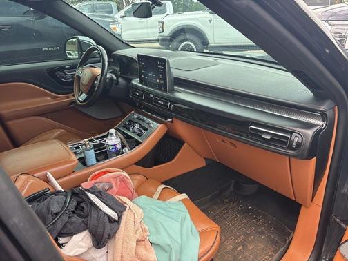 Blue 2021 Lincoln Aviator Black Label AWD