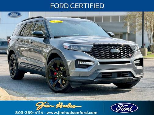 Gray Metallic 2022 Ford Explorer ST