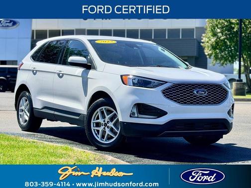 Oxford White 2023 Ford Edge SEL