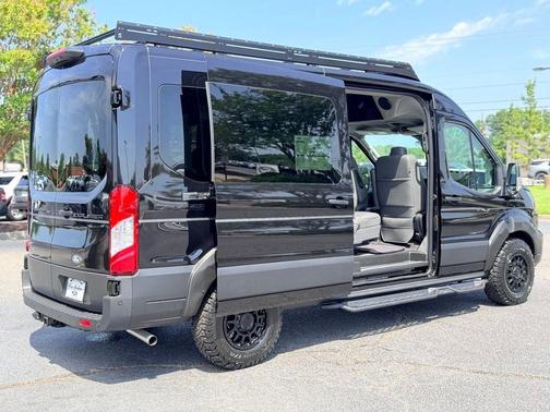 Black Metallic 2026 Ford Transit-250 148 WB Medium Roof Cargo