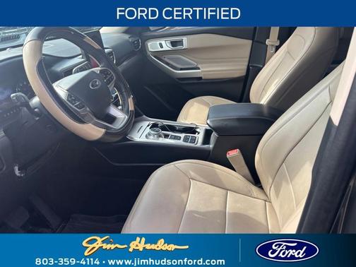 Green Metallic 2024 Ford Explorer Limited