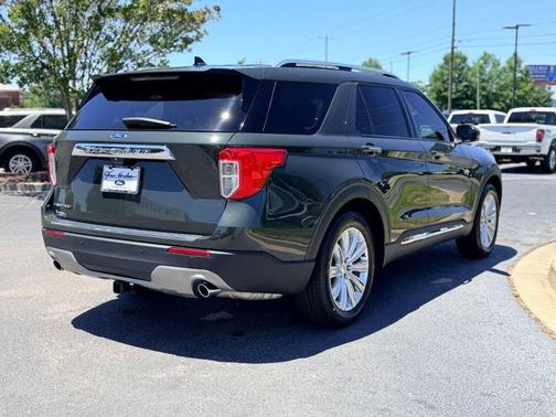 Green Metallic 2024 Ford Explorer Limited