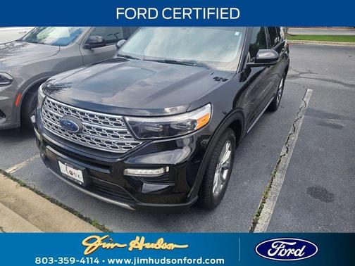 Black Metallic 2021 Ford Explorer Limited