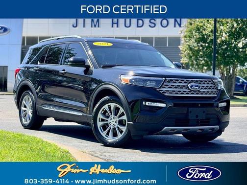 Black Metallic 2021 Ford Explorer Limited