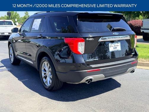 Black Metallic 2021 Ford Explorer Limited
