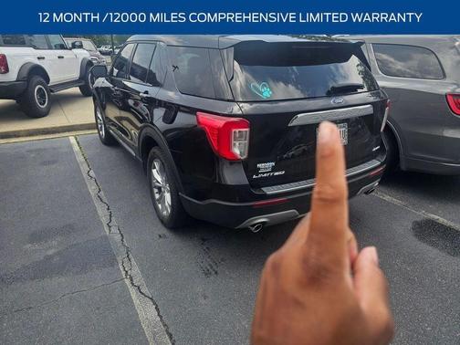 Black Metallic 2021 Ford Explorer Limited