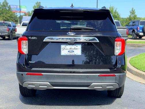 AGATE BLACK METALLIC 2023 Ford Explorer XLT